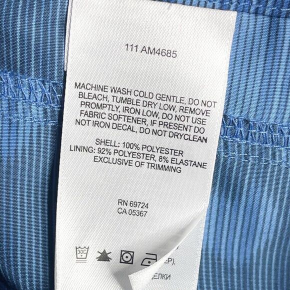 COLUMBIA Mens Size 40 Blue Board Shorts Floral‎ Hawaiian Swim Trunks Omni Shade - Picture 7 of 8